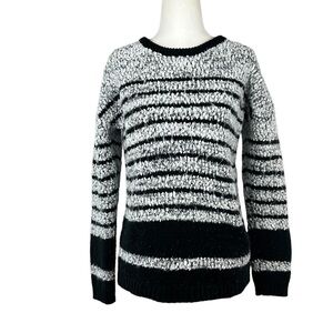 𝅺calvin KLEIN‎ CHUNKY COZY STRIPED PULL-OVER WOMEN'S SWEATER